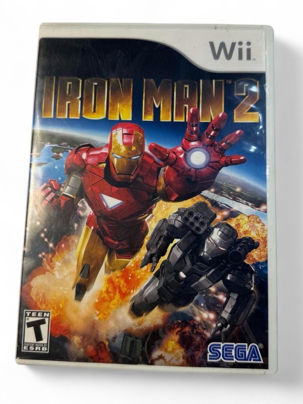 Iron Man 2 Nintendo Wii Video Game with Manual Marvel Sega RetroGaming